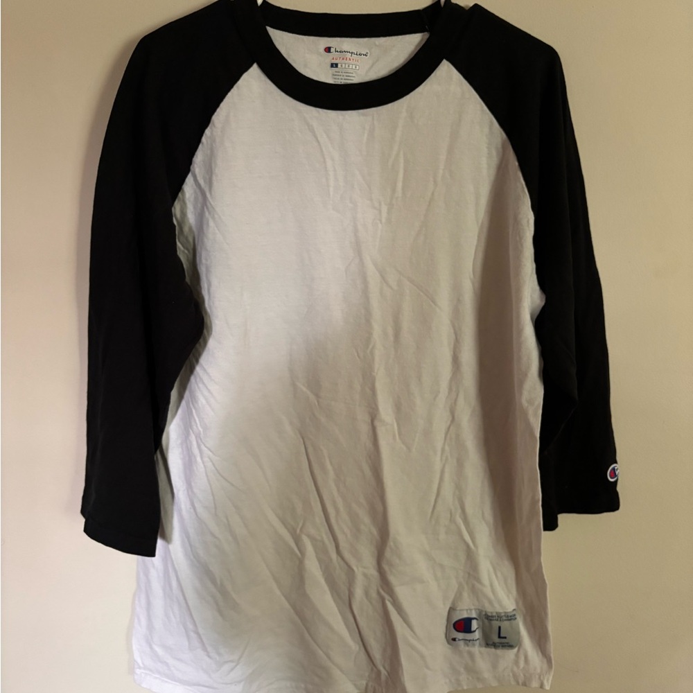 Champion baseball tee